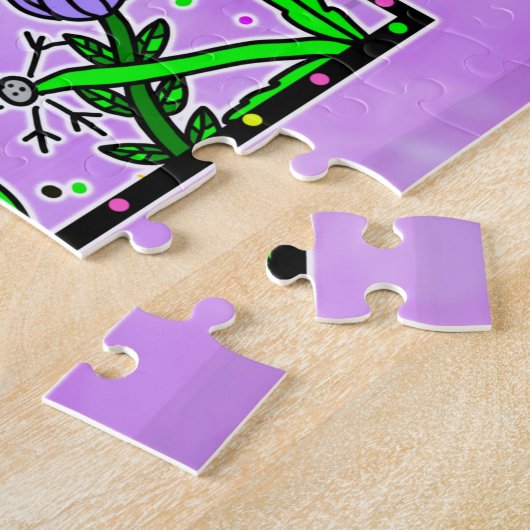 Isabella - Der Name Isabella Whimsical Zeichnend  Puzzle (Seite)