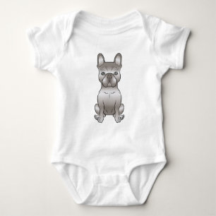 Isabella Französische Bulldogge Frenchie Süße Cart Baby Strampler