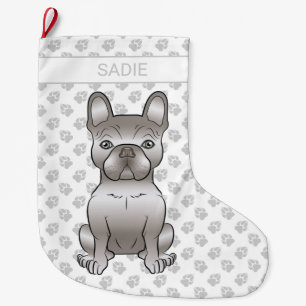 Isabella French Bulldog / Französisch Niedlicher H Großer Weihnachtsstrumpf