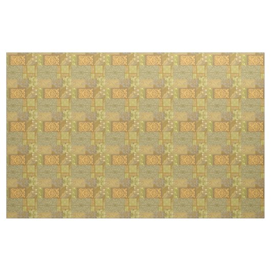 Isabella Gold Stoff (Fat Quarter (45,7 x 55,9 cm))