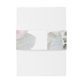 Isabella II, Vintage Rose Einladung Bauchband Einladungsbanderole (Rückseitenbeispiel)