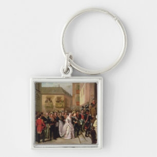 Isabella II von Spanien und von ihrem Ehemann Schlüsselanhänger