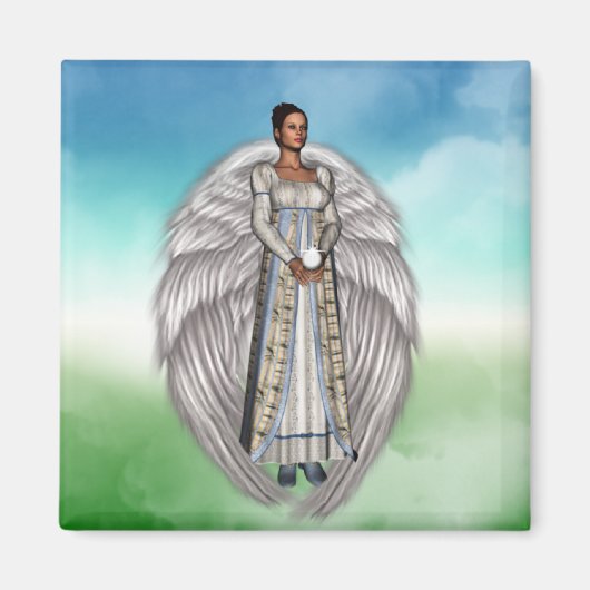 Isabella in den Wolken Magnet (Vorne)