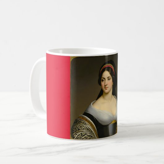 Isabella Marie Rousseau Kunstmuseum Kaffeetasse (Vorderseite Links)