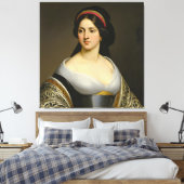 Isabella Marie Rousseau Kunstmuseum Leinwanddruck (Insitu (Schlafzimmer))