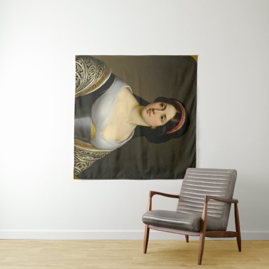 Isabella Marie Rousseau Kunstmuseum Wandteppich (Beispiel (Horizontal))