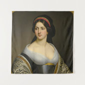 Isabella Marie Rousseau Kunstmuseum Wandteppich (Vorderseite)