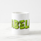 Isabella Name Kiwi Style Tasse Kaffeetasse (Mittel)