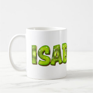 Isabella Name Kiwi Style Tasse Kaffeetasse