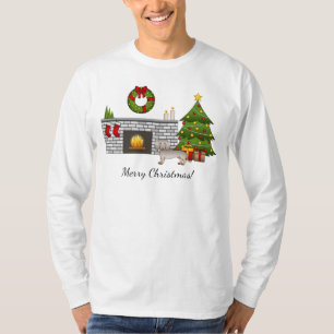Isabella & Tan glatthaarige Dachshund - Weihnachte T-Shirt