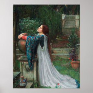 Isabella und der Basilikumtopf Poster