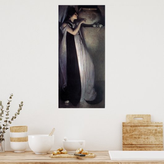 Isabella und die Basilika Poster (Küche)