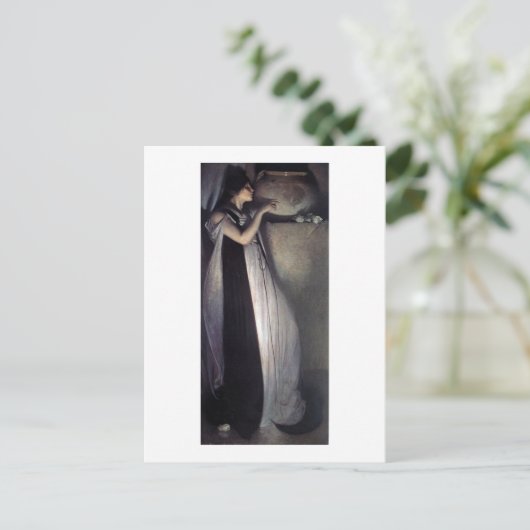 Isabella und die Basilika Postkarte (Stehend Vorderseite)