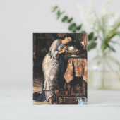 Isabella und die Basilika von William Hunt Postkarte (Stehend Vorderseite)