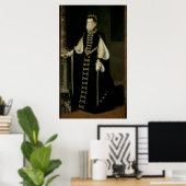 Isabella von Valois, Königin von Spanien Poster (Heimbüro)