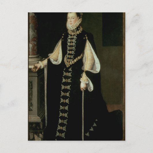 Isabella von Valois, Königin von Spanien Postkarte (Vorderseite)