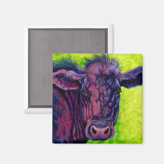 Isabelle Cow Magnet (Vorderseite/Rückseite)