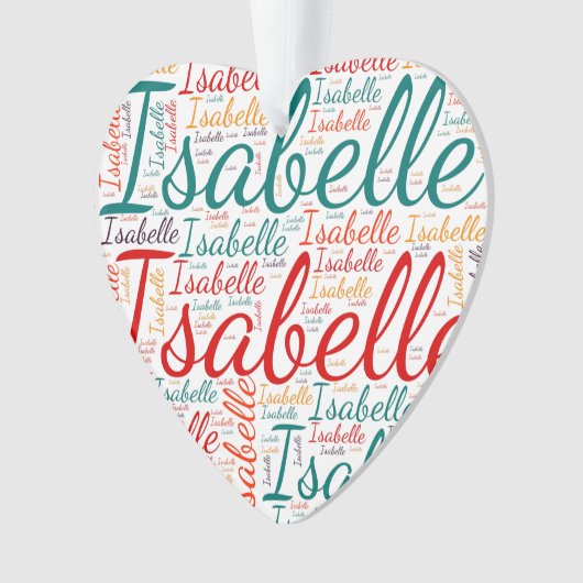 Isabelle Ornament (Vorderseite)