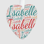 Isabelle Ornament (Vorderseite)