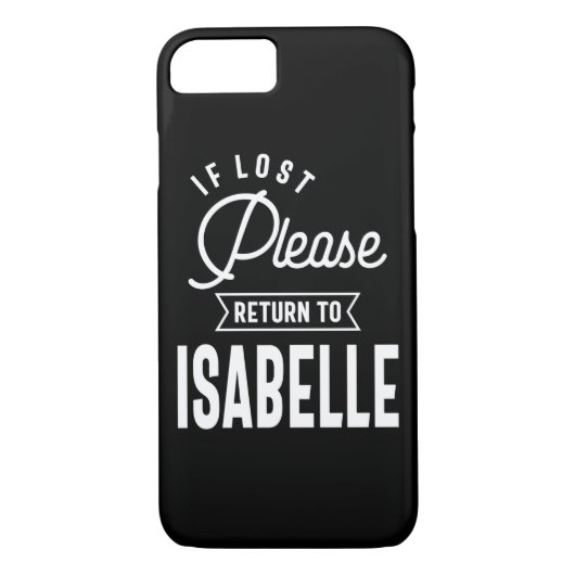 Isabelle Personalisiert Name Birthday Gift Case-Mate iPhone Hülle (Rückseite)