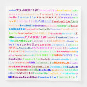 Isabelle Text Design II Serviette (Vorderseite)