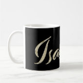 Isabelle white gold Handwriting Tasse Kaffeetasse (Links)