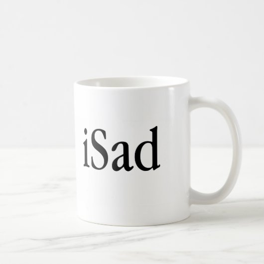 iSad - Auf Wiedersehen Steve Kaffeetasse (Rechts)