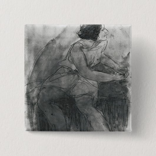 Isadora Duncan Button (Vorderseite)