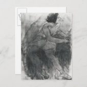 Isadora Duncan Postkarte (Vorne/Hinten)