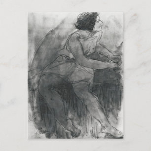 Isadora Duncan Postkarte