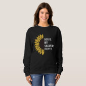 Isaiah 122 12 2 God Jesus Religious Quote Christia Sweatshirt (Vorne ganz)