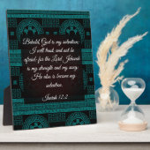 Isaiah 12:2 fotoplatte (Seite)