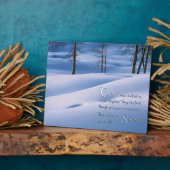 Isaiah 1:18 Inspirational Fotoplatte (Seite)