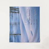 Isaiah 1:18 Inspirational Wandteppich (Vorderseite)