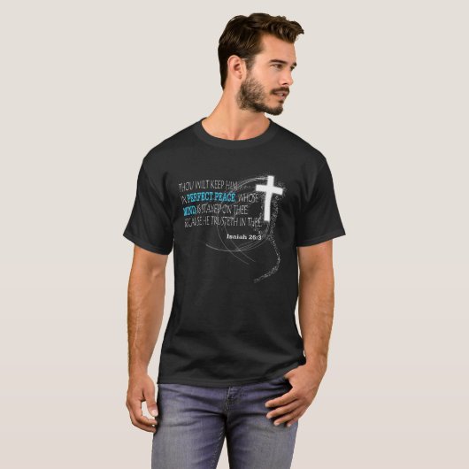 Isaiah 26 3 T Shirt (Vorne ganz)