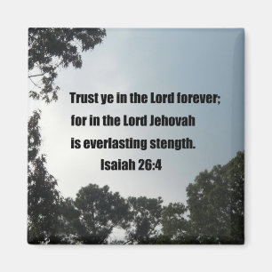 Isaiah 26:4 magnet