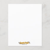 Isaiah 26v3 - Perfect Peace - Blume Flyer (Hinten)