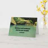 Isaiah 30:15 karte (Gelbe Blume)