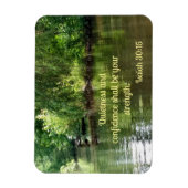 Isaiah 30:15 Ruhe und Zuversicht sollen Magnet (Vertikal)