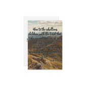 Isaiah 30:1 KJV Bible Verse Pic Flat Grußkarte Karte (Vorderseite/Rückseite Beispiel)