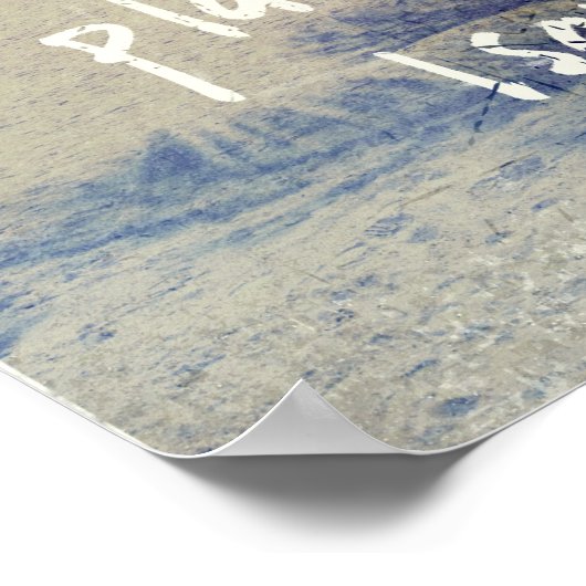 Isaiah 32:18 Poster (Ecke)