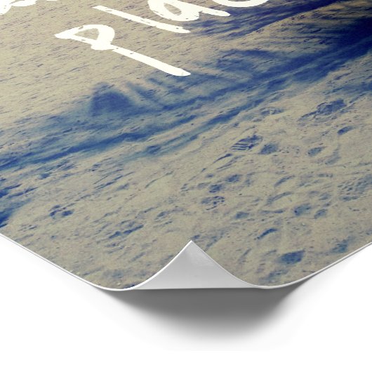 Isaiah 32:18 Poster (Ecke)