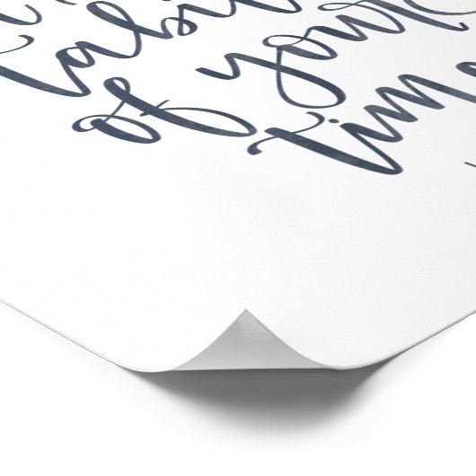 Isaiah 33:6 - Er wird die Stabilität sein - Poster (Ecke)