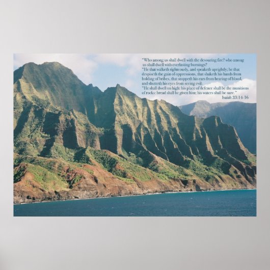 Isaiah 33 poster (Vorne)