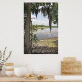 Isaiah 35:8-10 Poster (Küche)