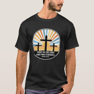 Isaiah 4031 40 31 Gott Jesus Christus religiöser Z T-Shirt