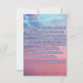 Isaiah 40:24 KJV Bible Scripture Pic Greeting Karte (Vorderseite)