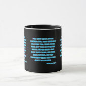 Isaiah 40:24 KJV Bible Scripture Two-Tone Tasse (Zentrum)