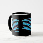 Isaiah 40:24 KJV Bible Scripture Two-Tone Tasse (Vorderseite Links)