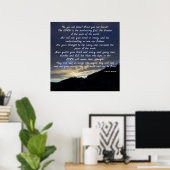 Isaiah 40;28-31 | Inspiration Poster (Heimbüro)